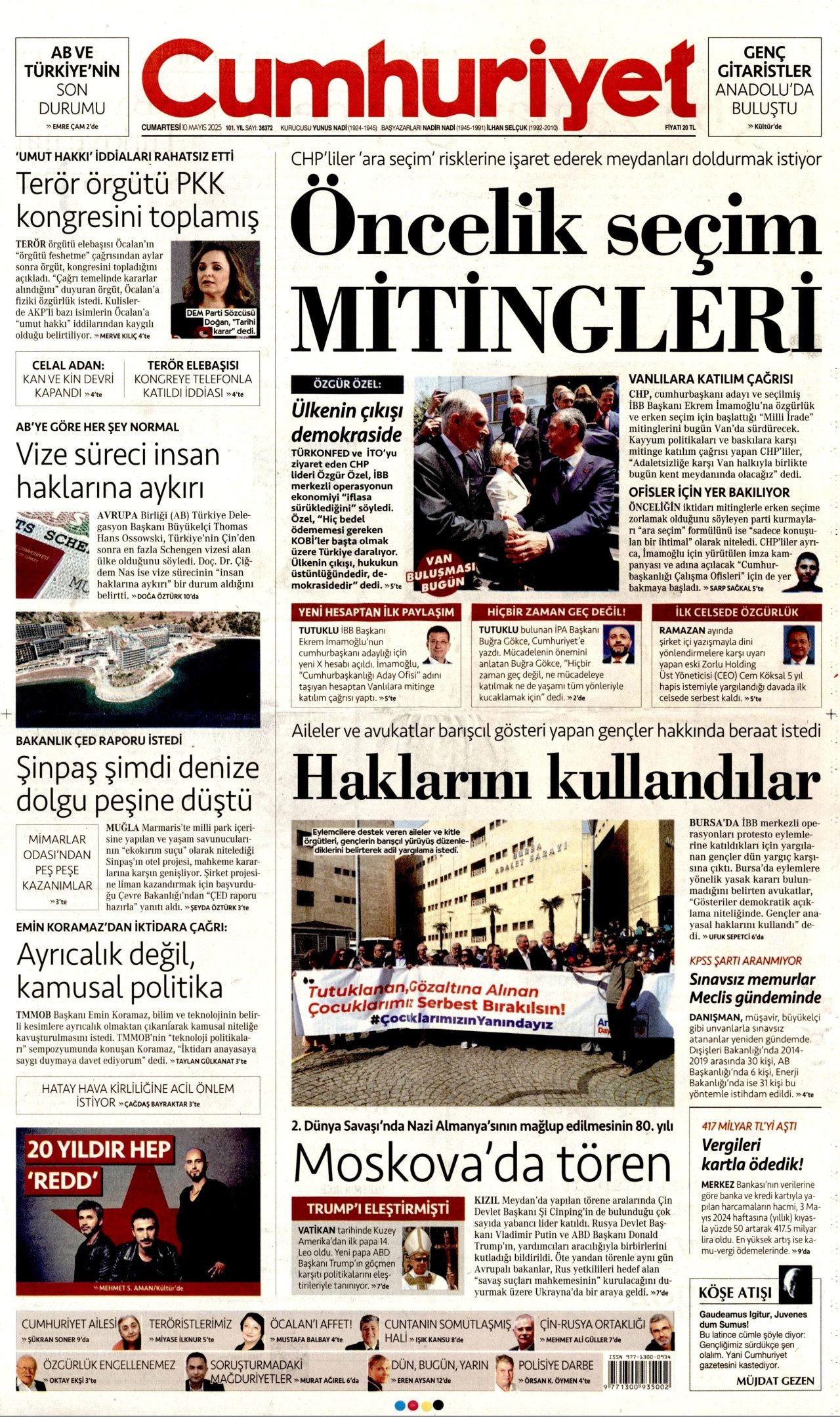 50 yıllık kanlı dönemin sonu manşetlerde! PKK silah bırakıyor - Sayfa 3