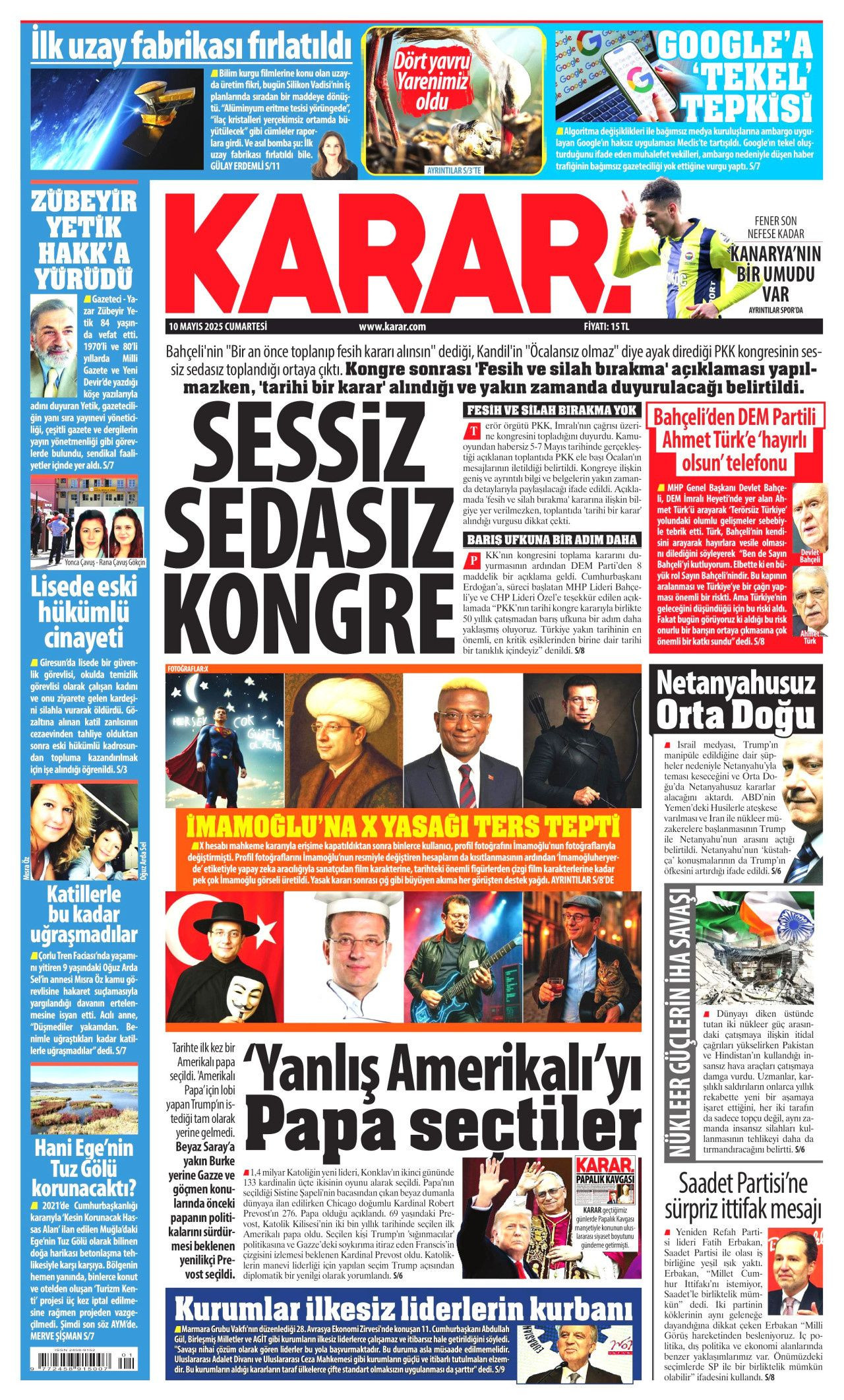 50 yıllık kanlı dönemin sonu manşetlerde! PKK silah bırakıyor - Sayfa 10