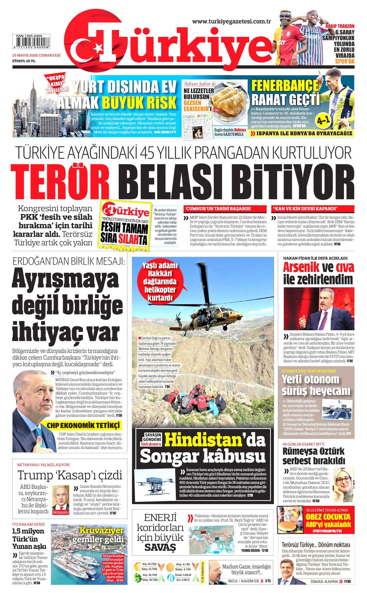 50 yıllık kanlı dönemin sonu manşetlerde! PKK silah bırakıyor - Sayfa 2