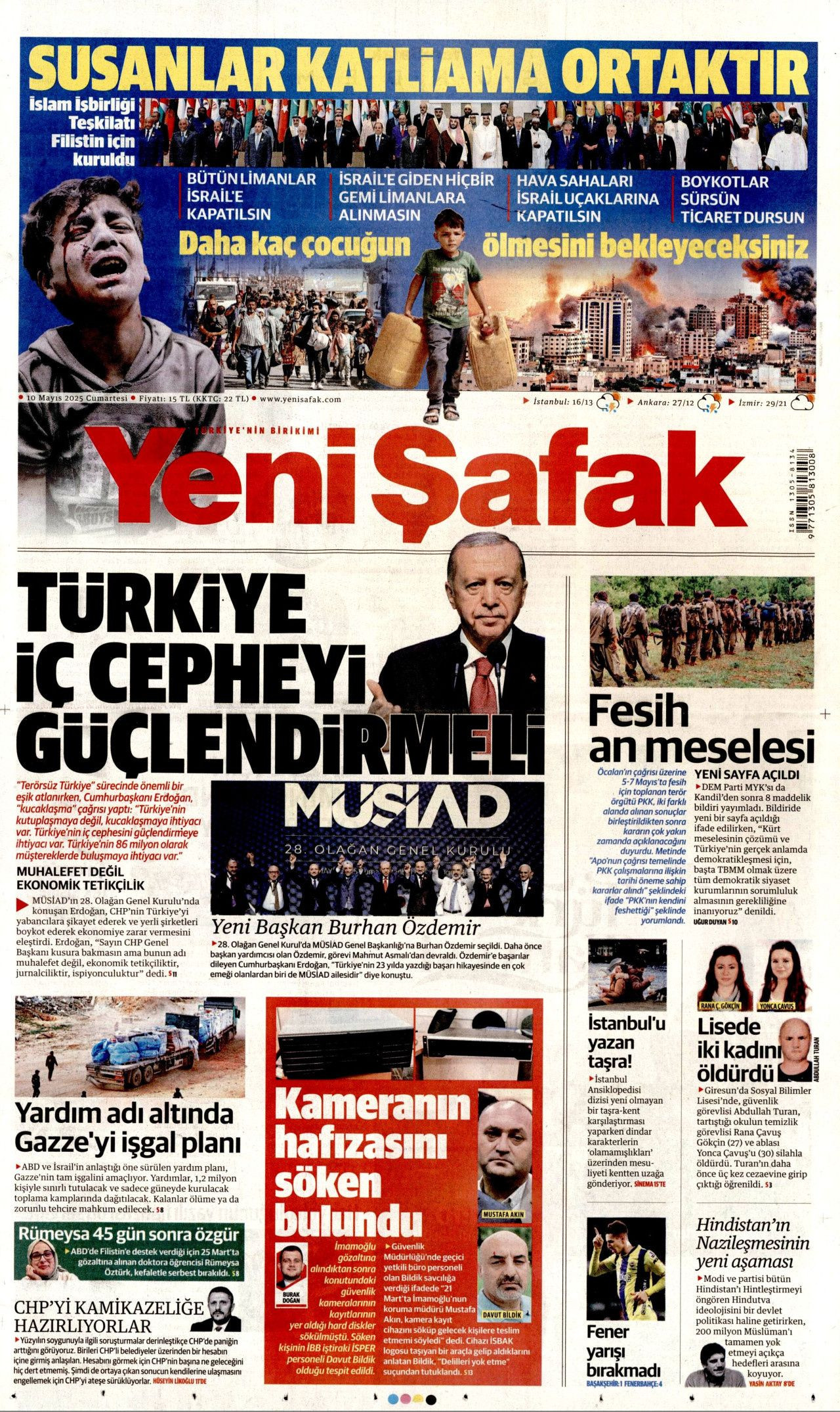 50 yıllık kanlı dönemin sonu manşetlerde! PKK silah bırakıyor - Sayfa 11