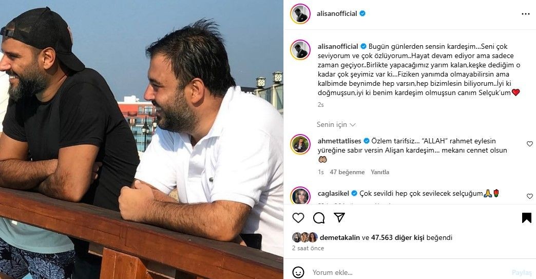 Alişan'dan ölen kardeşi Selçuk Tektaş'ın doğum gününde duygusal paylaşım! - Sayfa 3