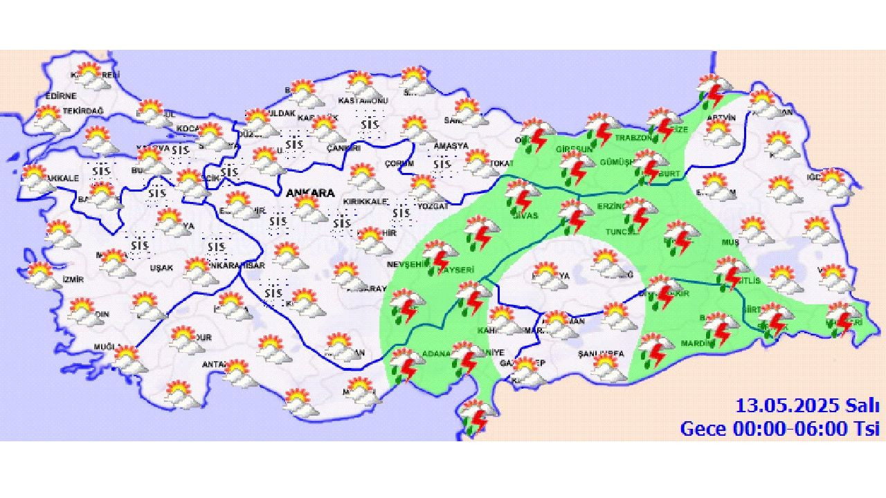 13 Mayıs 2025 Salı yurt geneli hava durumu nasıl olacak? Sıcaklıklar düşüyor mu? - Sayfa 2