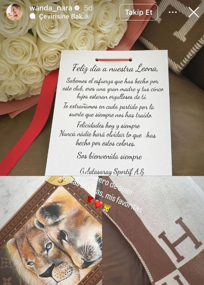 Galatasaray’dan Wanda Nara’ya Anneler Günü sürprizi: Mauro Icardi’yi kızdıracak jest - Sayfa 3