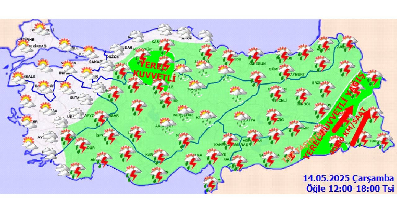 14 Mayıs 2025 Meteoroloji hava durumu tahminlerini paylaştı! İşte il il beklenen sıcaklıklar... - Sayfa 4