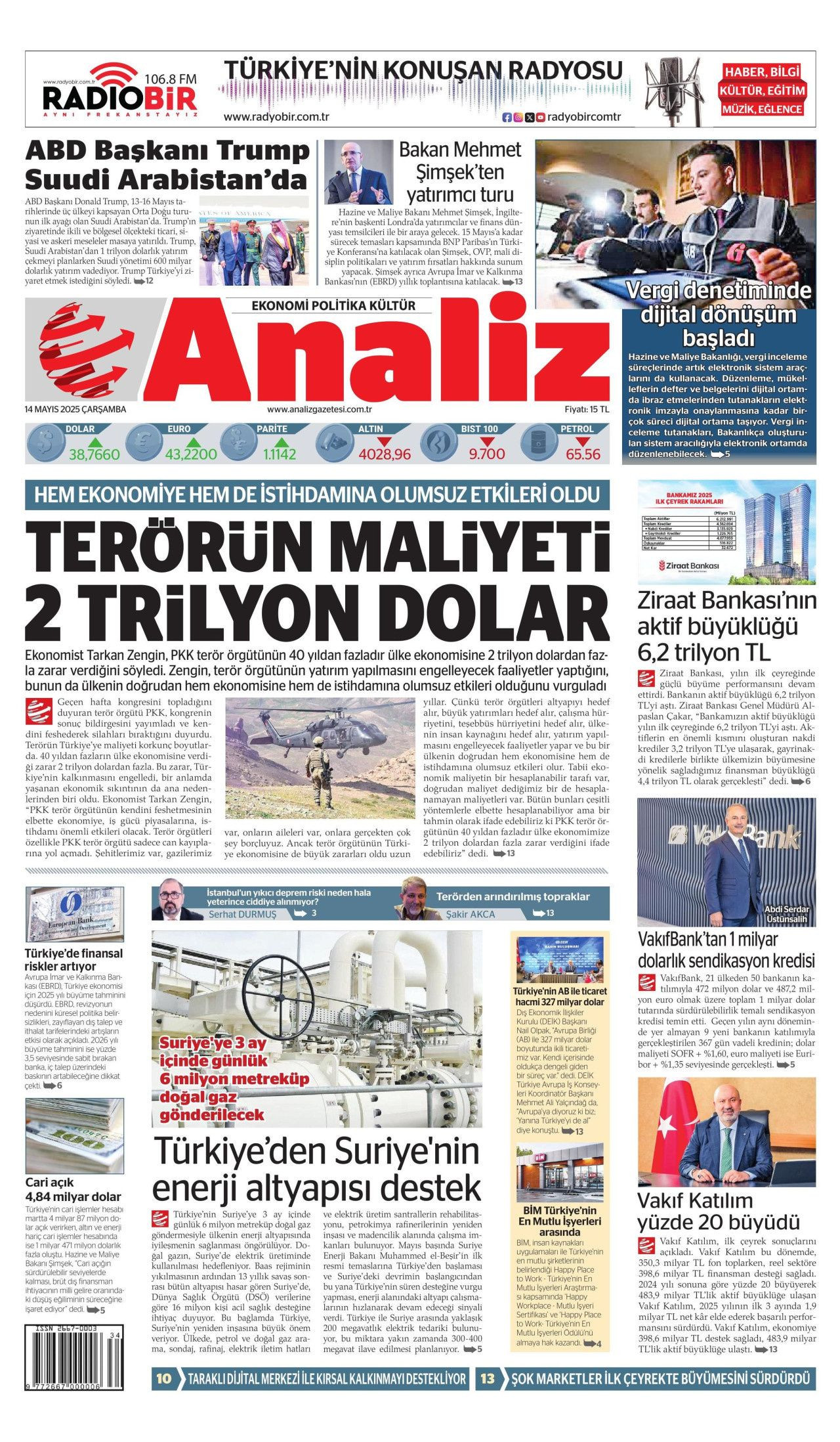 Planlar yapıldı... Terörsüz Türkiye için en kritik iş MİT'te! Bugünün gazete manşetleri - Sayfa 19