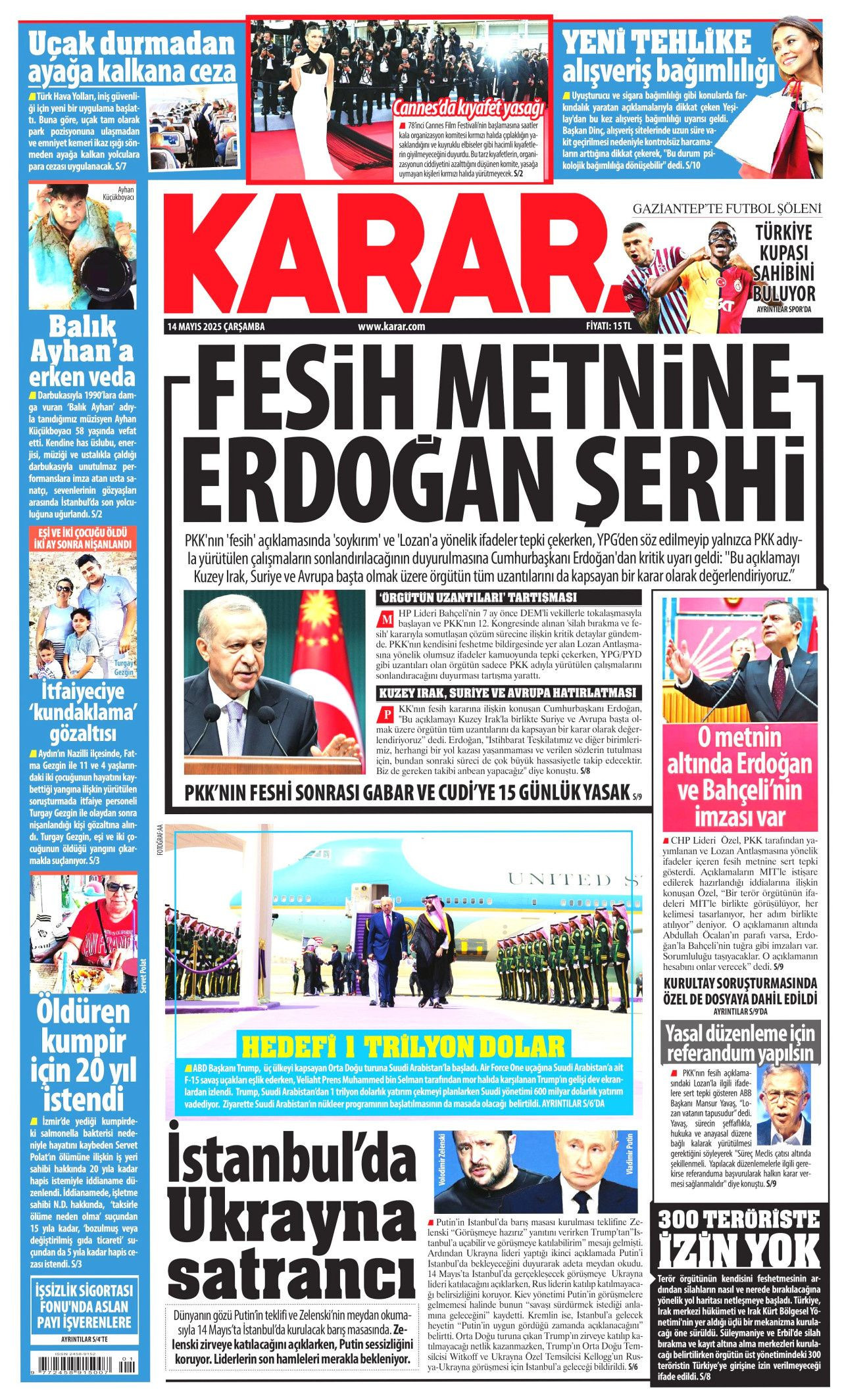 Planlar yapıldı... Terörsüz Türkiye için en kritik iş MİT'te! Bugünün gazete manşetleri - Sayfa 10