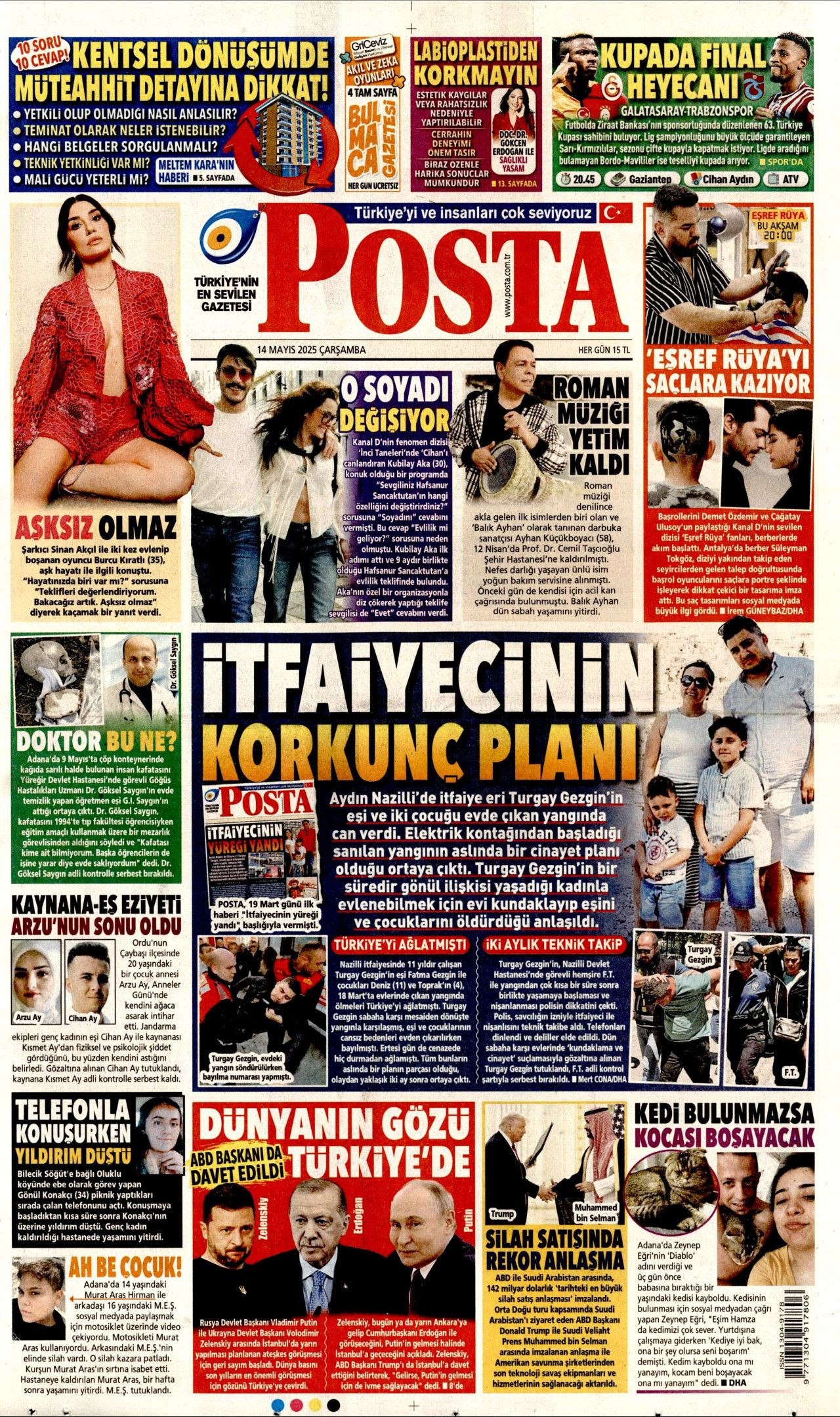 Planlar yapıldı... Terörsüz Türkiye için en kritik iş MİT'te! Bugünün gazete manşetleri - Sayfa 17