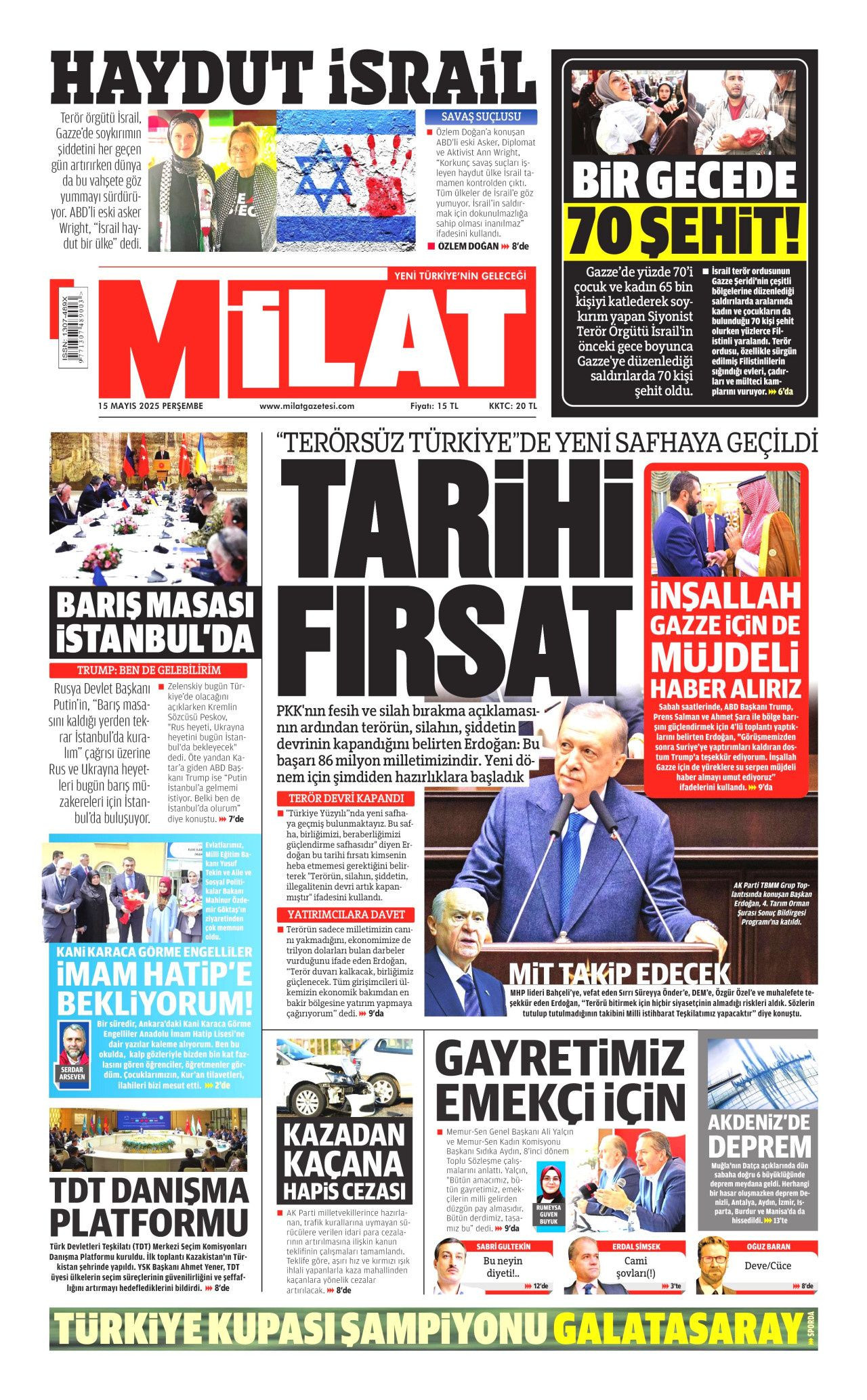 Dünya siyasetine Erdoğan damgası! Dün Suriye bugün Rusya-Ukrayna... - Sayfa 16