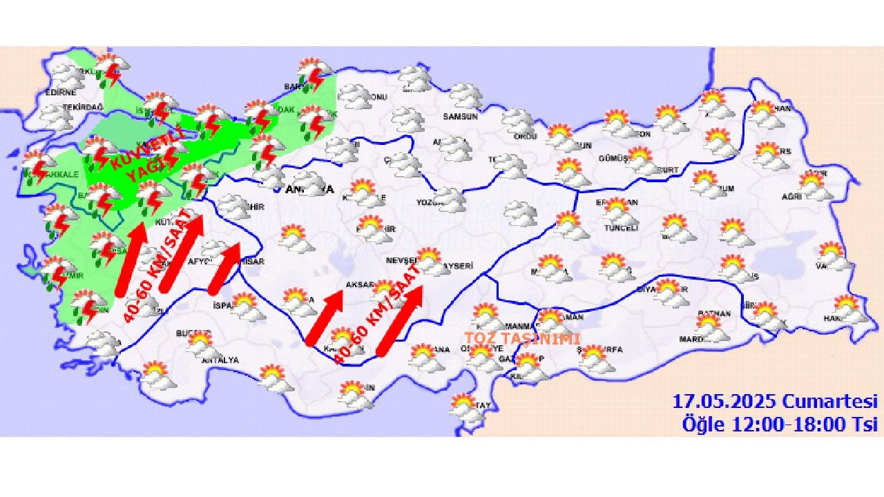 17 Mayıs 2025 Yurt geneli hava durumu! Ankara, İstanbul ve İzmir'de yağış bekleniyor mu? - Sayfa 4
