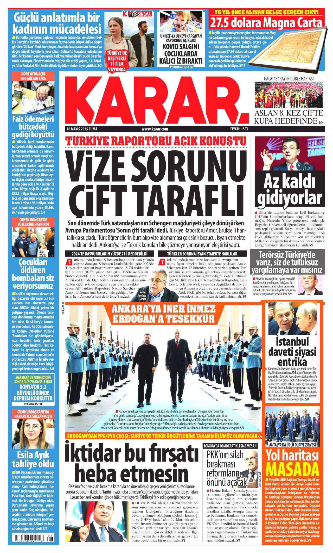 Dolmabahçe satrancı: Dünya bugünkü görüşmelere odaklandı! - Sayfa 12