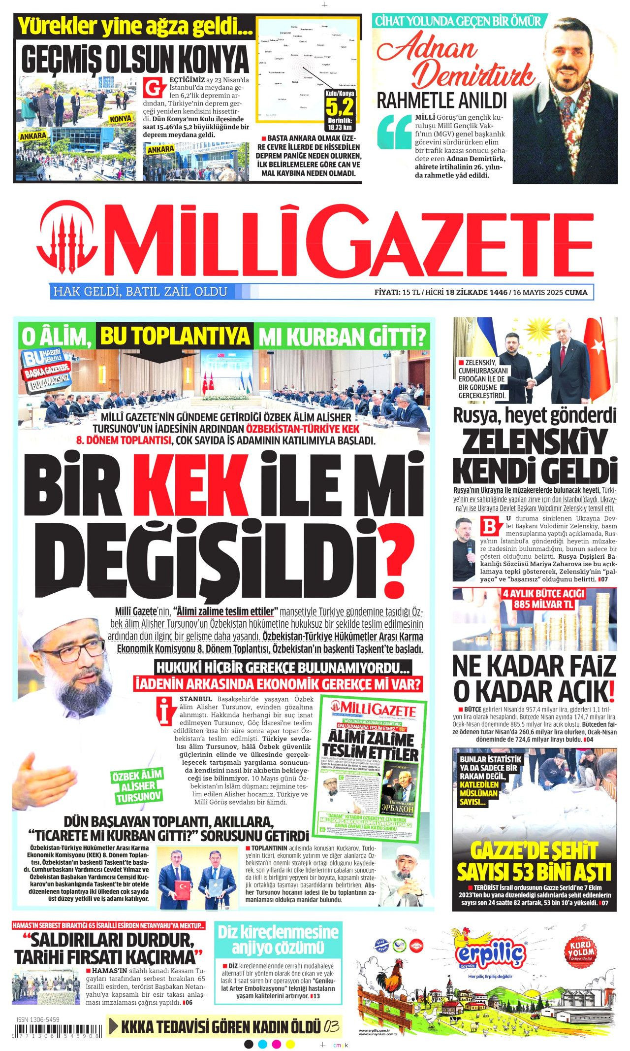 Dolmabahçe satrancı: Dünya bugünkü görüşmelere odaklandı! - Sayfa 17