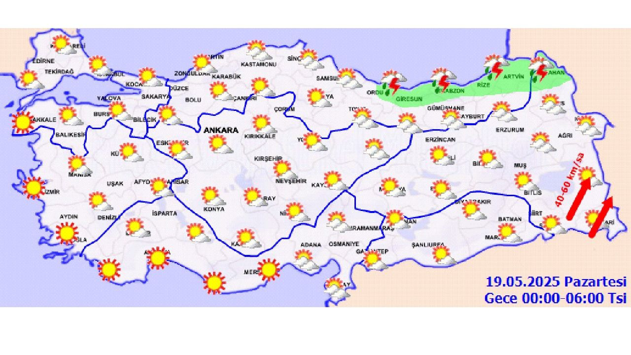 19 Mayıs 2025 yurt geneli hava durumu tahminleri geldi! İşte Ankara, İzmir ve İstanbul'da beklenen hava sıcaklıkları... - Sayfa 2