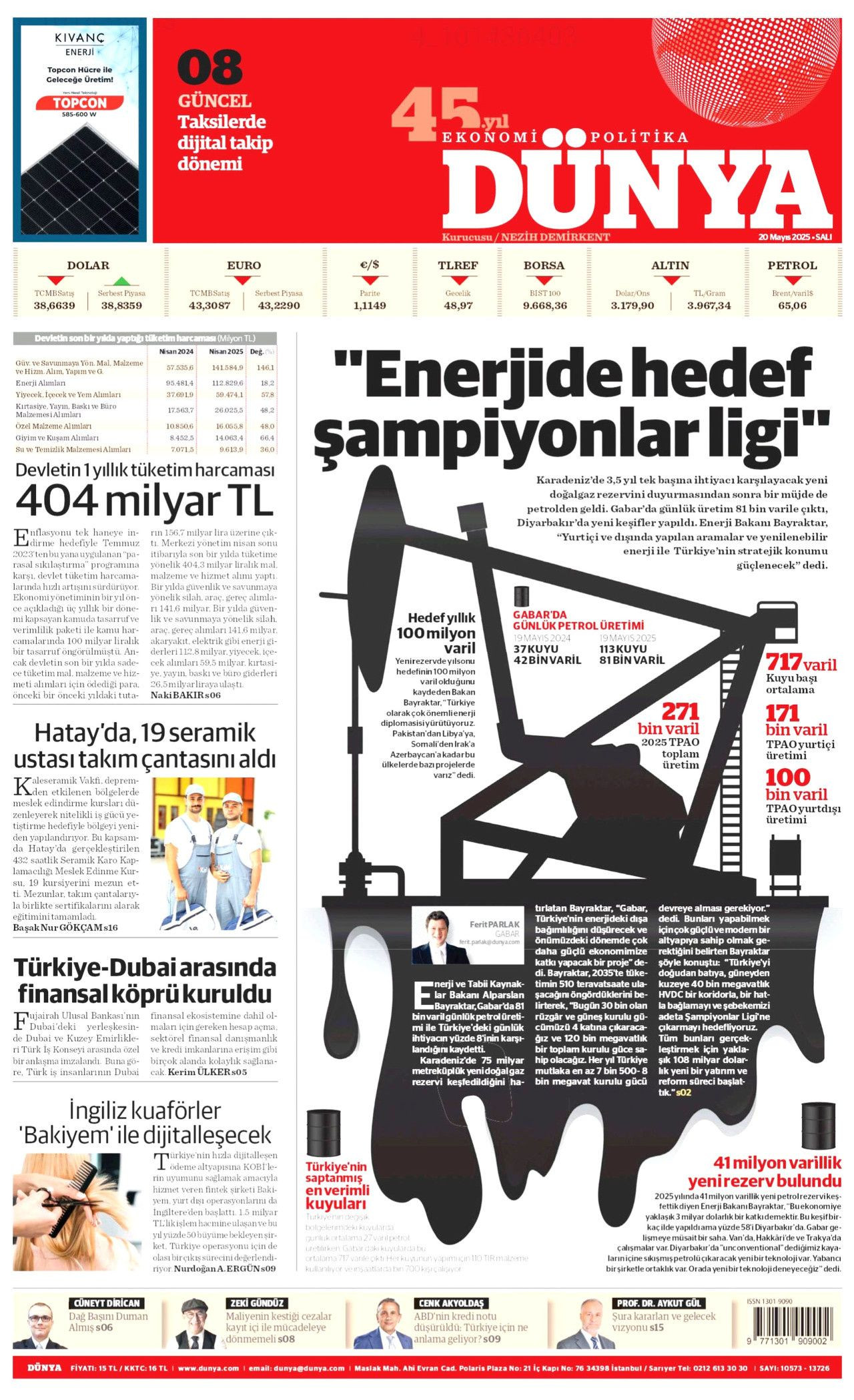 Gençler üretim için dağa çıktı! Yeni keşif: 41 milyon varil - Sayfa 21