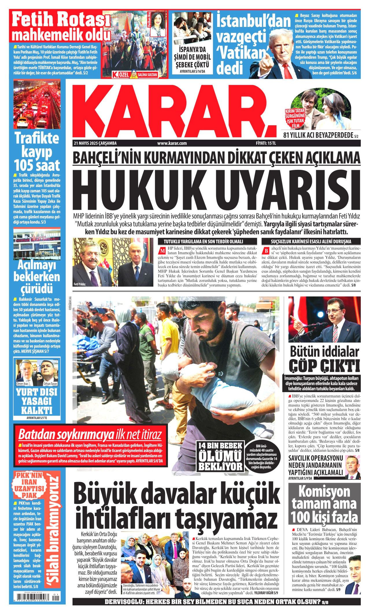 48 saat içinde yardım gelmezse 14 bin bebek açlıktan ölecek! - Sayfa 10