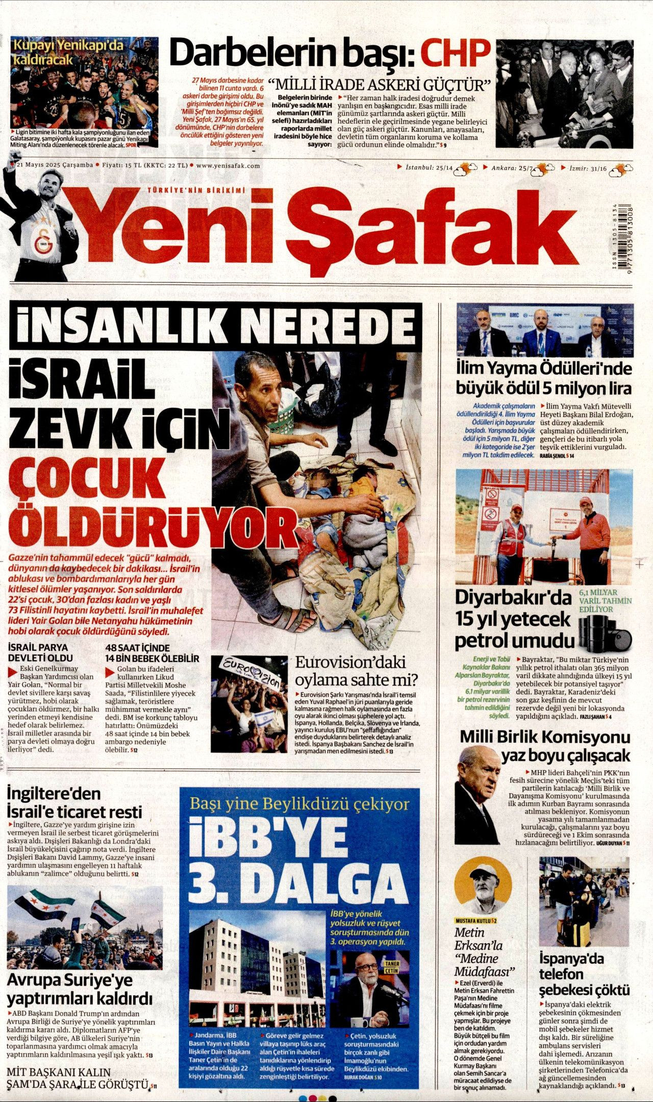 48 saat içinde yardım gelmezse 14 bin bebek açlıktan ölecek! - Sayfa 11