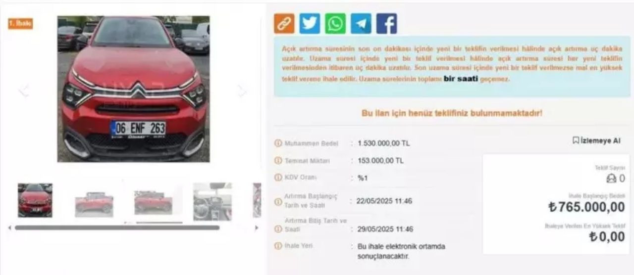 Otomobil almak isteyenler için fırsat alarmı! Hacizli araçlar yarı fiyatına satışta - Sayfa 7