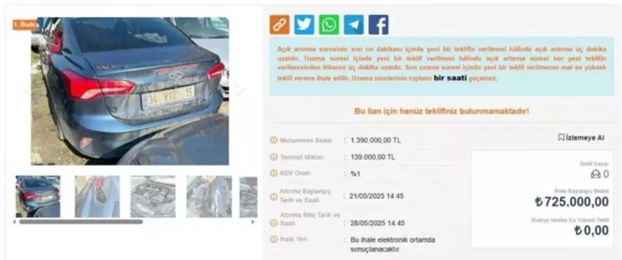 Otomobil almak isteyenler için fırsat alarmı! Hacizli araçlar yarı fiyatına satışta - Sayfa 9