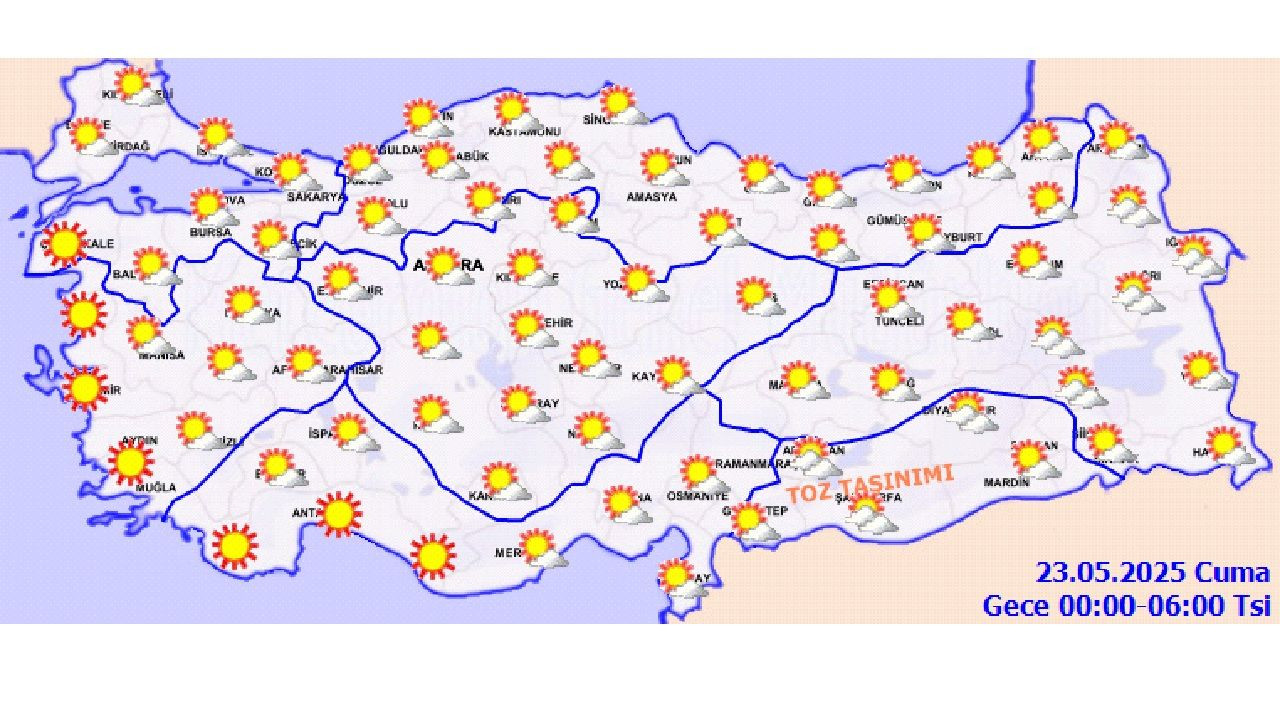 23 Mayıs 2025 Meteoroloji bazı kentler için uyardı! İşte Ankara, İstanbul ve İzmir'de beklenen hava durumu... - Sayfa 2