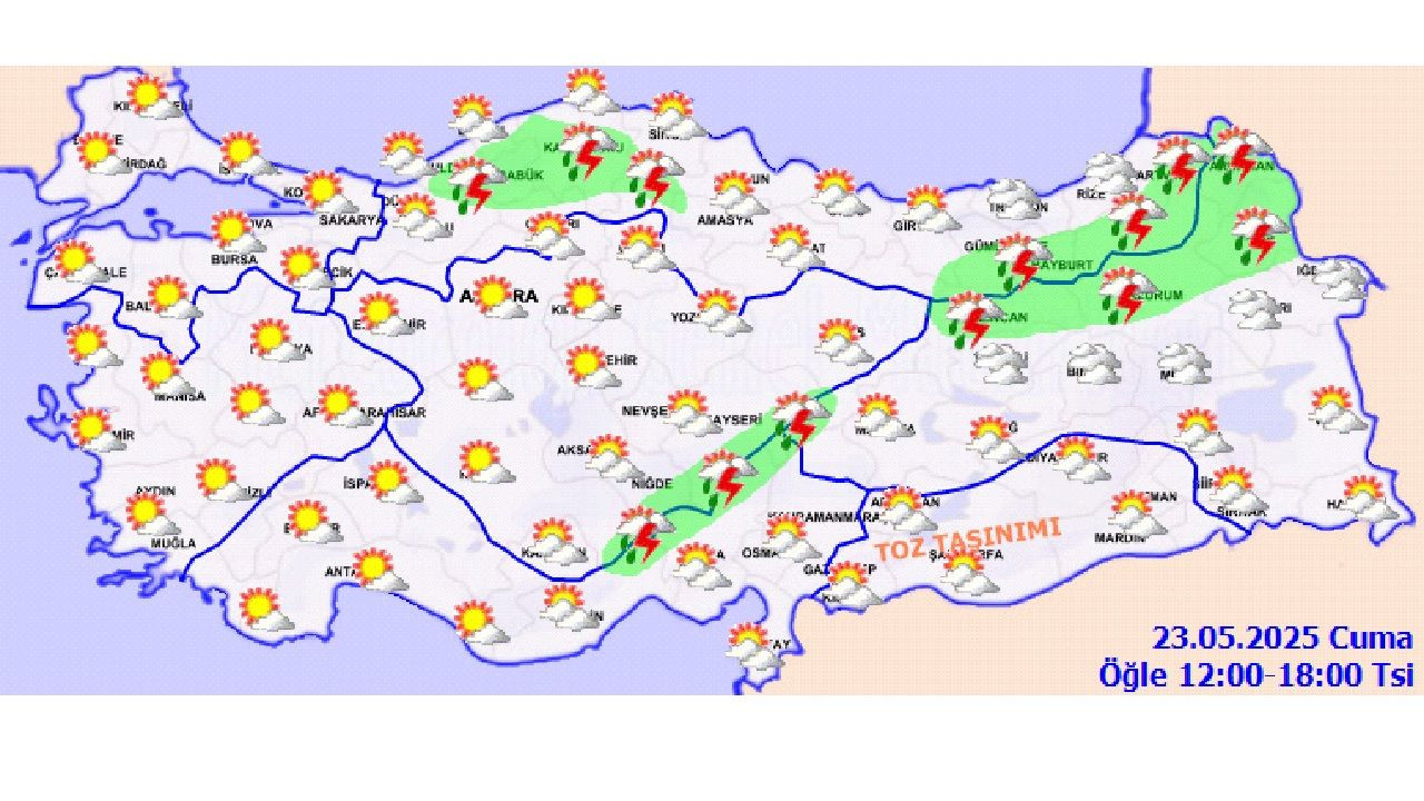 23 Mayıs 2025 Meteoroloji bazı kentler için uyardı! İşte Ankara, İstanbul ve İzmir'de beklenen hava durumu... - Sayfa 4