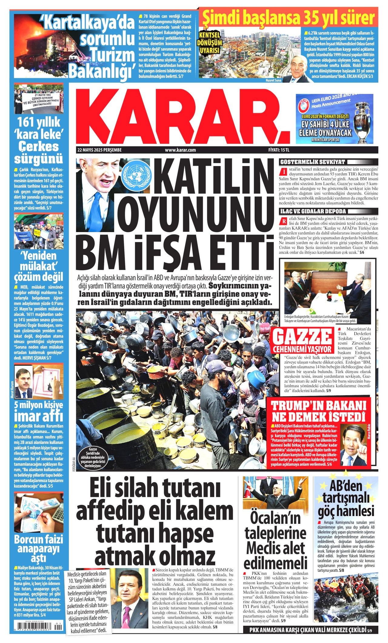 İsrail, açlığı silah olarak kullanıyor! Katilin oyununu BM ifşa etti... - Sayfa 1