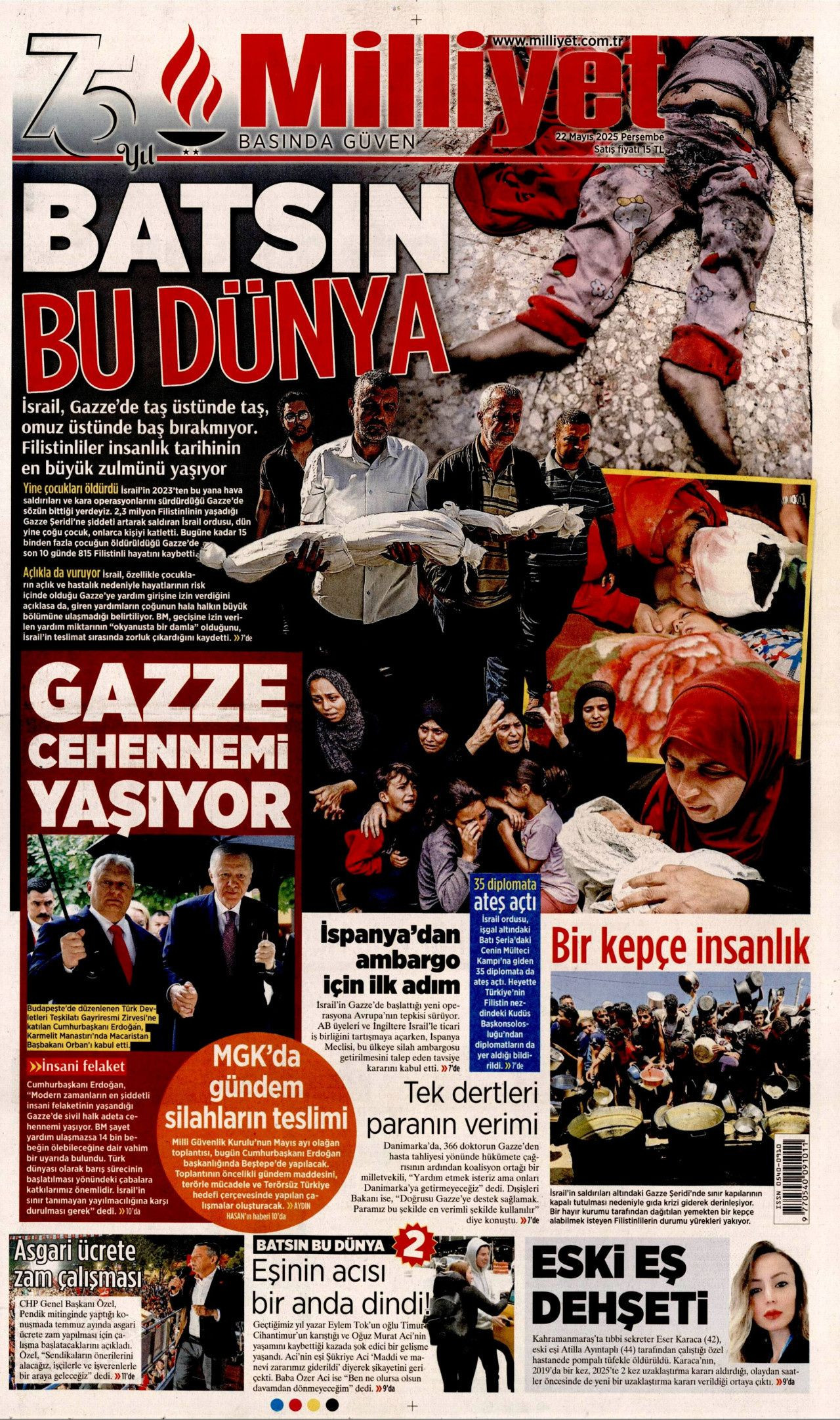 İsrail, açlığı silah olarak kullanıyor! Katilin oyununu BM ifşa etti... - Sayfa 11