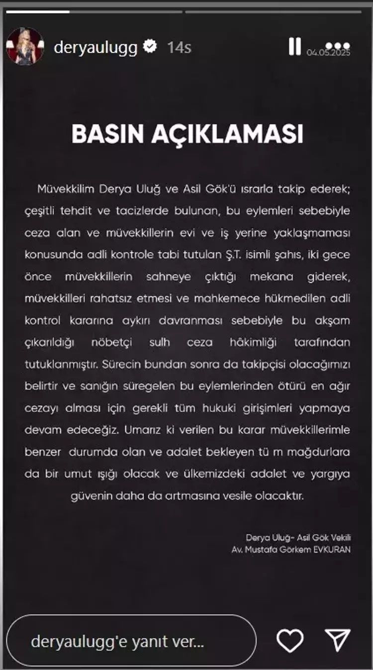 Derya Uluğ'un saplantılı hayranı uzaklaştırma kararına rağmen nasıl konseri VIP masada izledi? - Sayfa 8