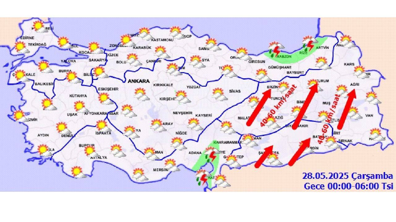 Meteoroloji 28 Mayıs yurt geneli hava durumu raporunu yayınladı! İşte beklenen sıcaklık değerleri... - Sayfa 2