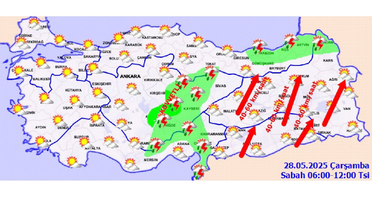 Meteoroloji 28 Mayıs yurt geneli hava durumu raporunu yayınladı! İşte beklenen sıcaklık değerleri... - Sayfa 3