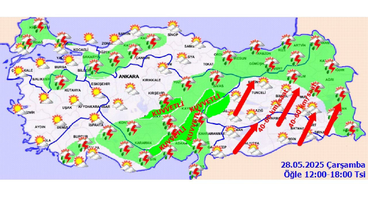 Meteoroloji 28 Mayıs yurt geneli hava durumu raporunu yayınladı! İşte beklenen sıcaklık değerleri... - Sayfa 4