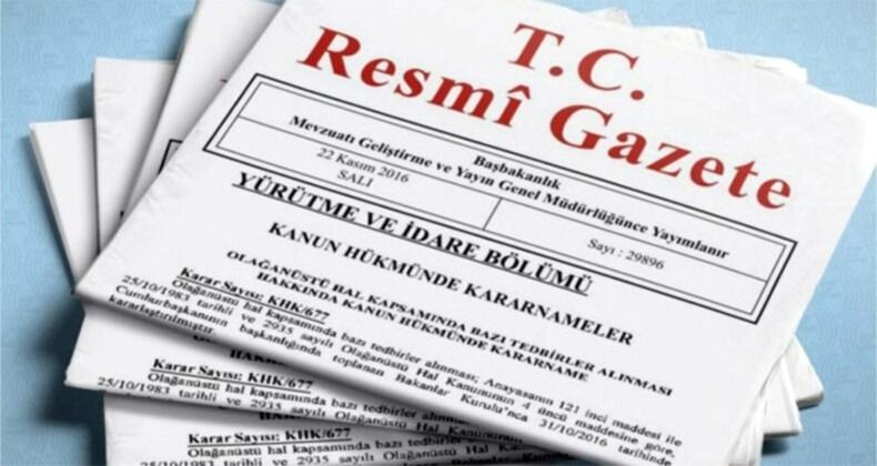Resmi Gazete yayımlandı! İki ile yeni vali ataması! - Sayfa 1
