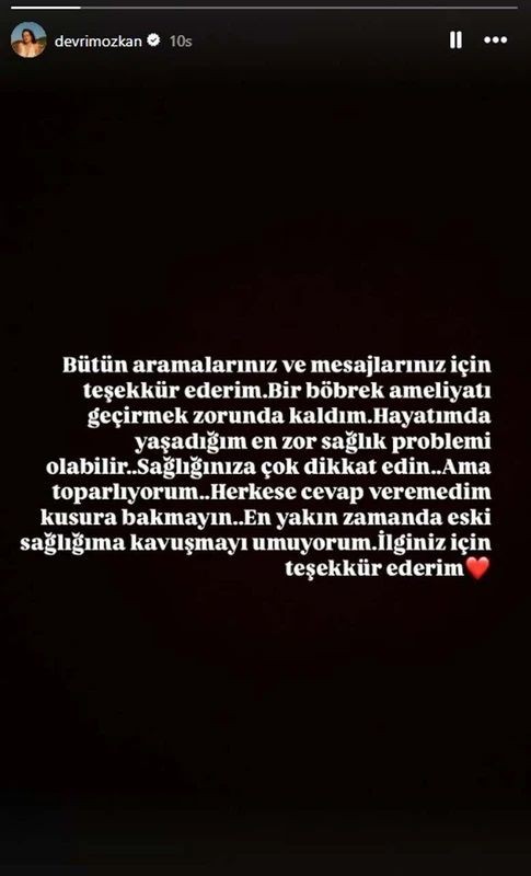Ameliyat olmuştu! Devrim Özkan'ın sağlık durumu nasıl? Son durumunu açıkladı - Sayfa 3