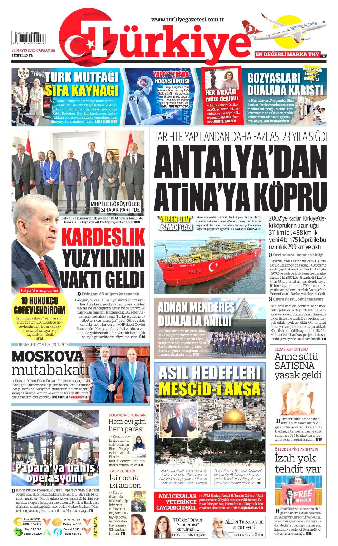 Kırmızı Yalı'dan gözaltına... Papara sahibine çete suçlaması! Bugünün gazete manşetleri... - Sayfa 3