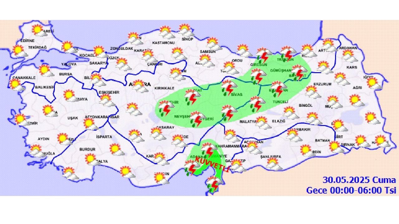 30 Mayıs 2025 Meteorolojiden uyarı geldi! Türkiye geneli sağanak yağmur bekleniyor! - Sayfa 2