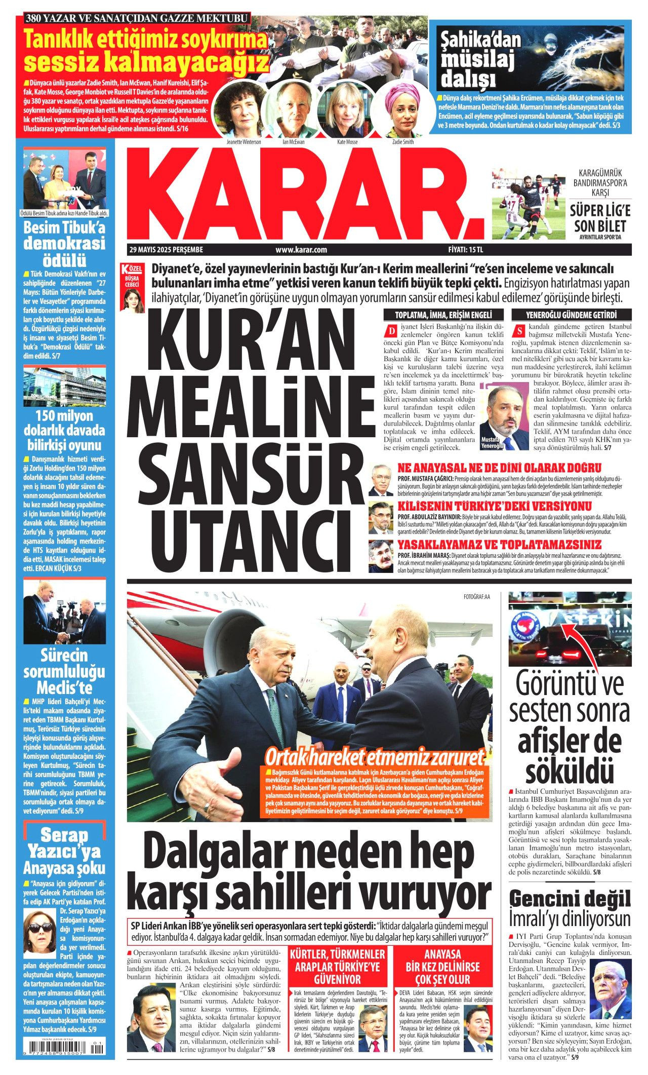 Hadi açıkla bakalım! Vergi müfettişleri lüks yaşam süren kişileri takibe aldı... İşte bugünün gazete manşetleri - Sayfa 12