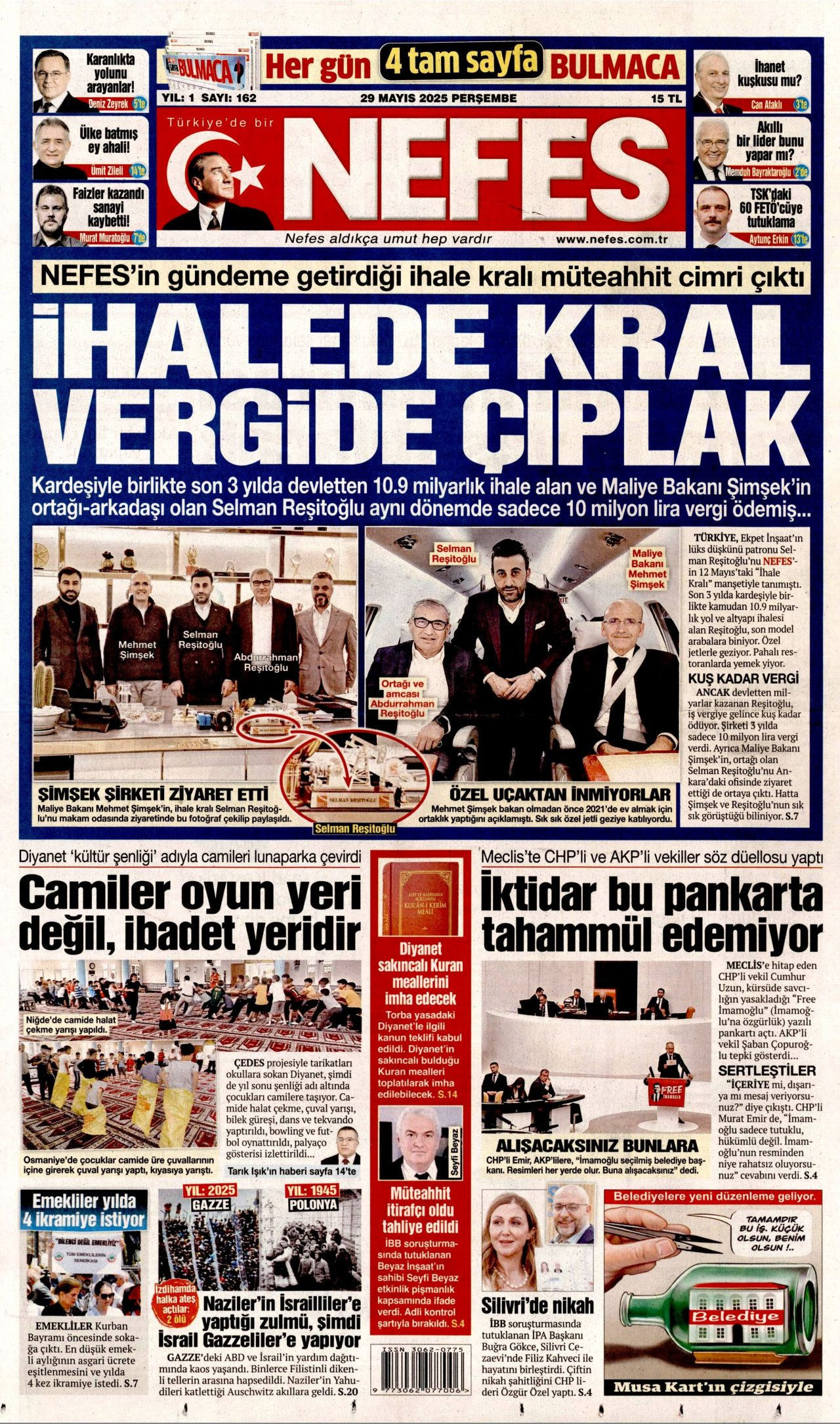 Hadi açıkla bakalım! Vergi müfettişleri lüks yaşam süren kişileri takibe aldı... İşte bugünün gazete manşetleri - Sayfa 19