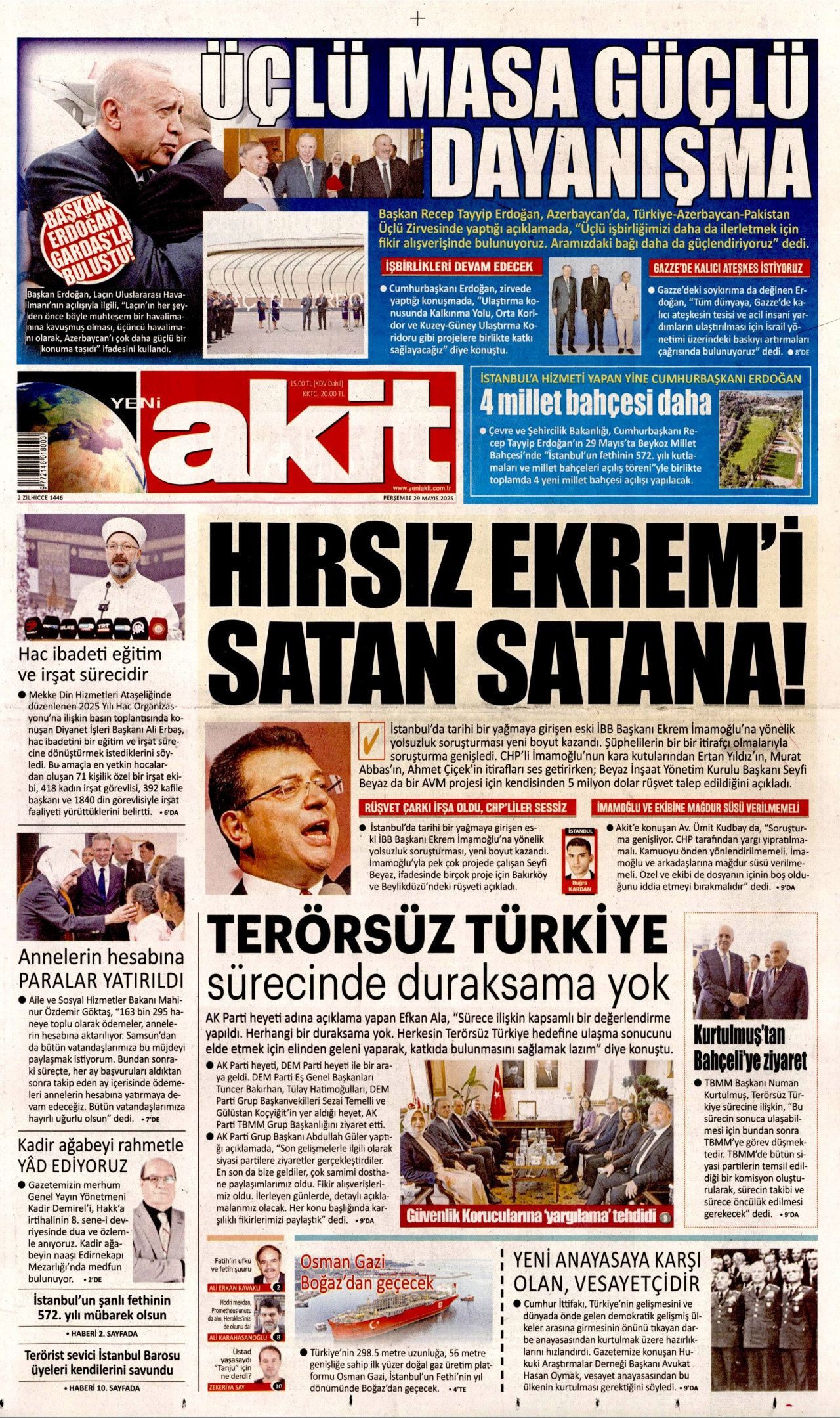 Hadi açıkla bakalım! Vergi müfettişleri lüks yaşam süren kişileri takibe aldı... İşte bugünün gazete manşetleri - Sayfa 9