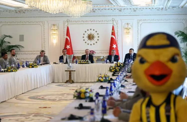 Cumhurbaşkanı Recep Tayyip Erdoğan, Euroleague şampiyonu Fenerbahçe'yi kabul etti - Sayfa 7