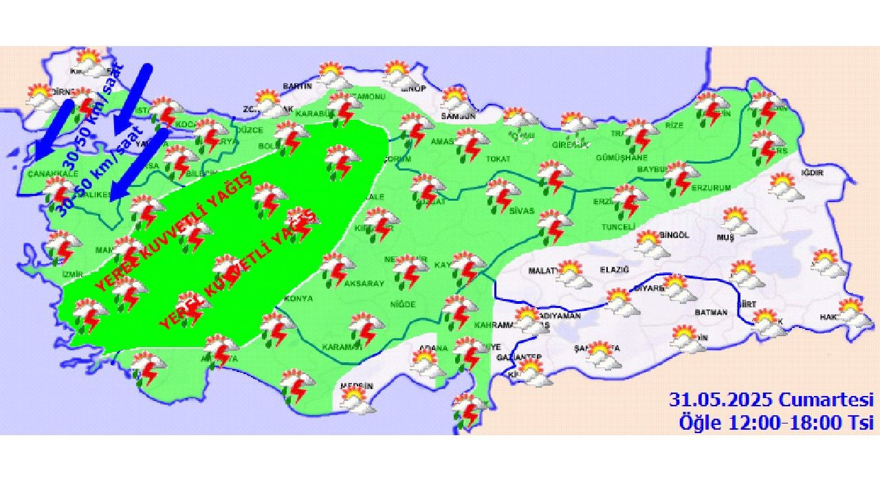 Meteorolojiden uyarı: Sağanak geliyor! İşte bölge bölge hava durumu tahminleri - Sayfa 4