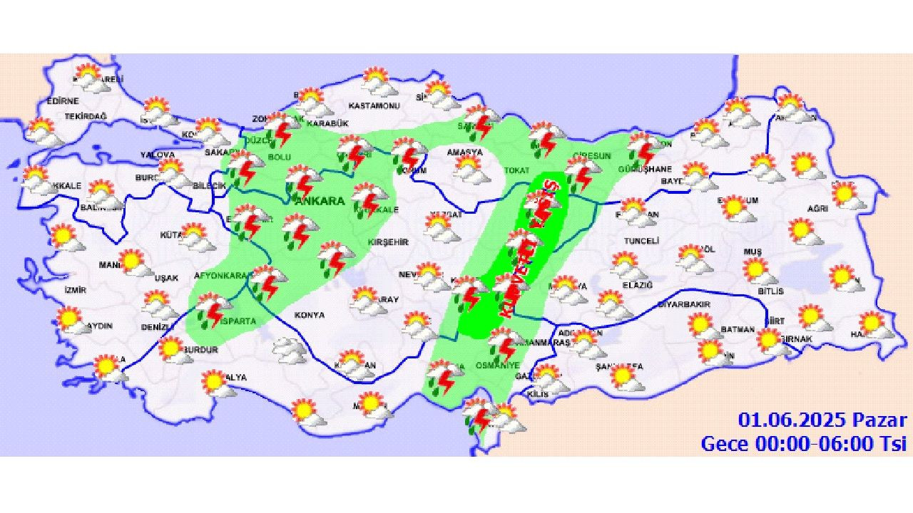 1 Haziran 2025 yurt geneli hava durumu! İşte Ankara, İstanbul ve İzmir başta olmak üzere beklenen sıcaklıklar - Sayfa 2