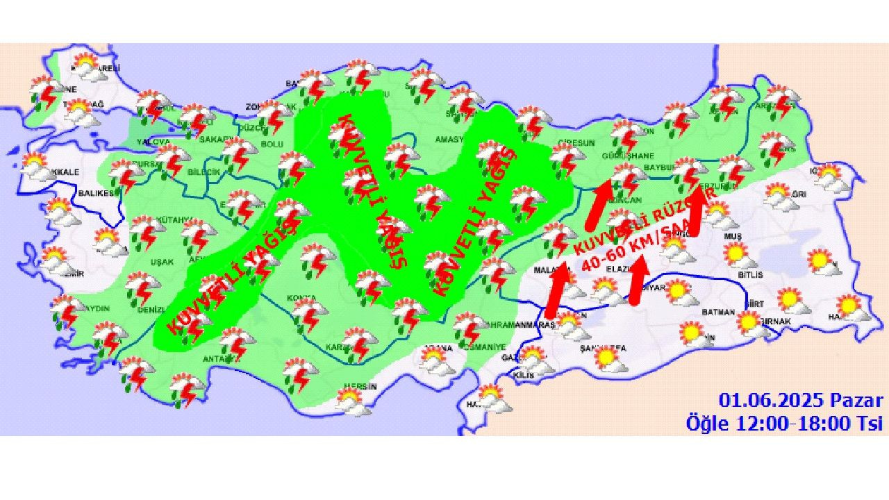 1 Haziran 2025 yurt geneli hava durumu! İşte Ankara, İstanbul ve İzmir başta olmak üzere beklenen sıcaklıklar - Sayfa 12