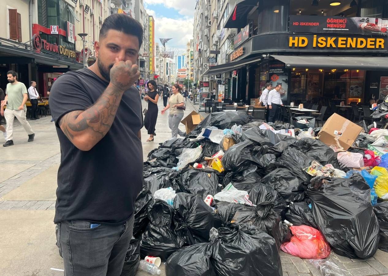 İzmir grev yüzünden kokmaya başladı: Çöpler sokaklara taştı! DİSK'ten yarın için büyük tehdit... - Sayfa 2
