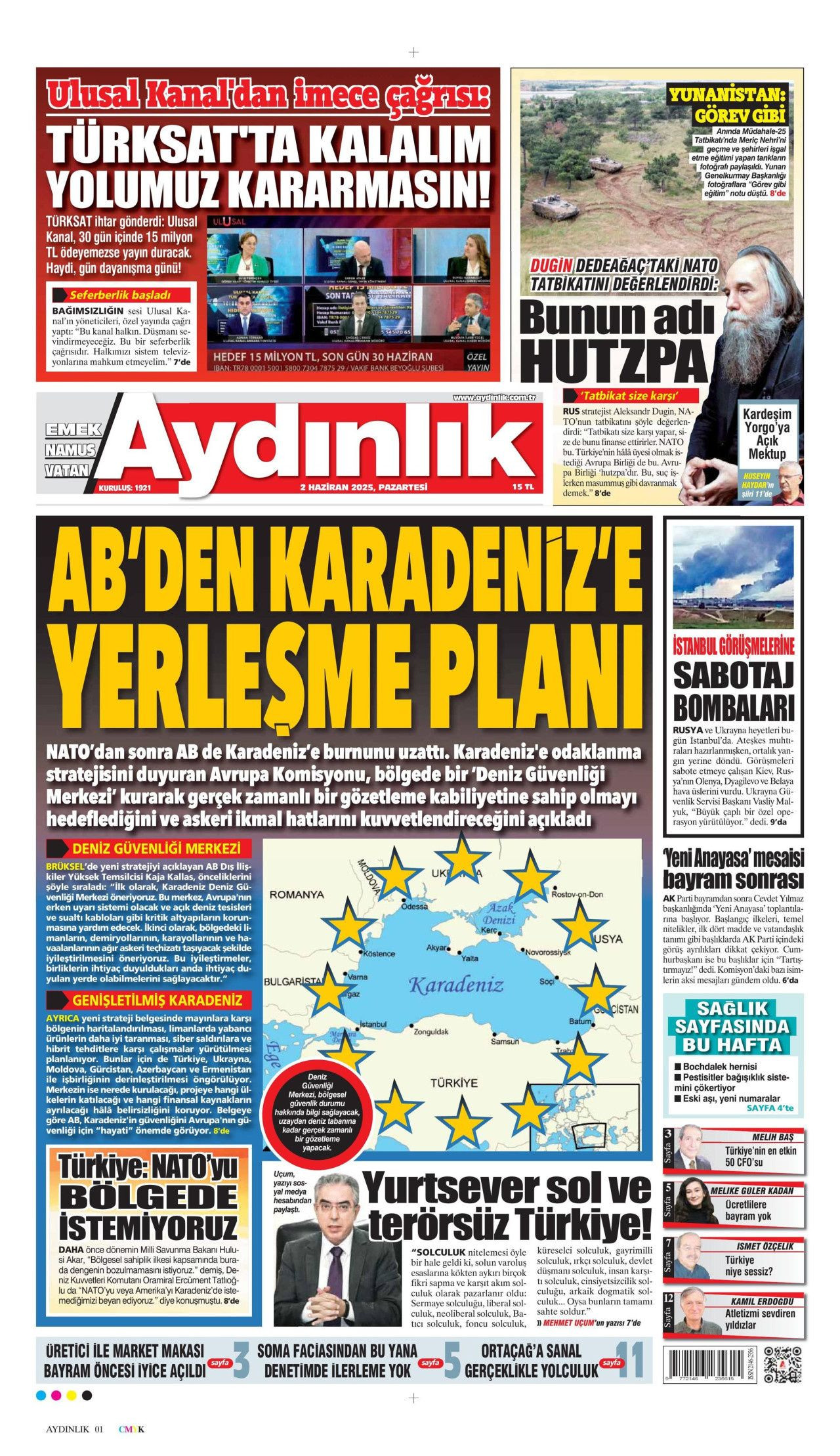 Af bayrama yetişir mi? 27 bin mahkumun gözü Meclis'te! 2 Haziran Pazartesi gazete manşetleri - Sayfa 16