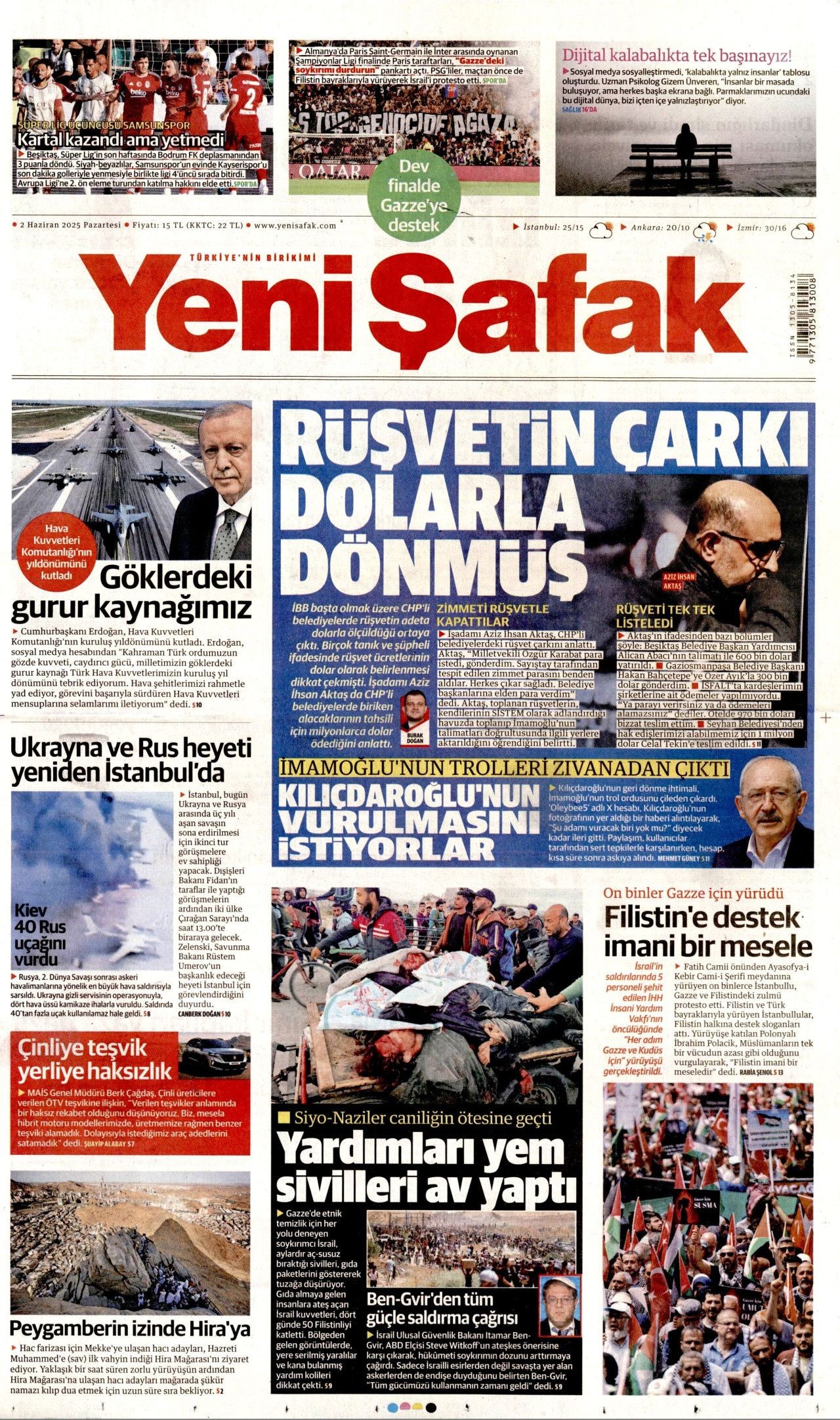 Af bayrama yetişir mi? 27 bin mahkumun gözü Meclis'te! 2 Haziran Pazartesi gazete manşetleri - Sayfa 2