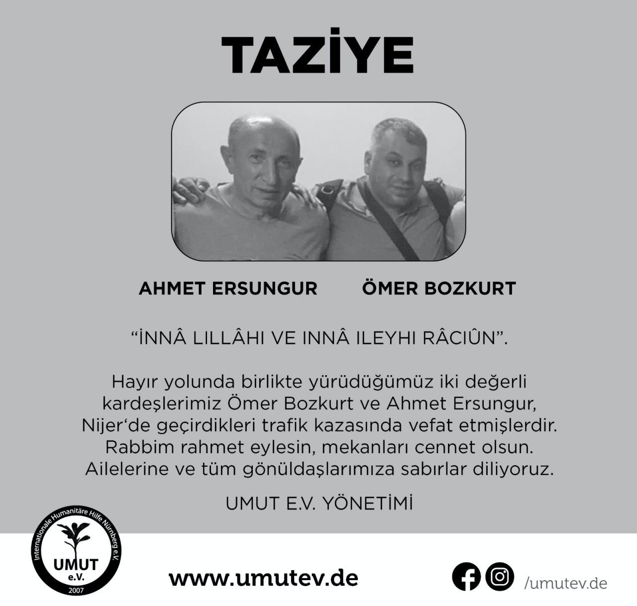 Yardım için gittiler, cenazeleri döndü! Kurban yardımı için Nijer'e giden 2 gönüllü trafik kazasında vefat etti - Sayfa 3