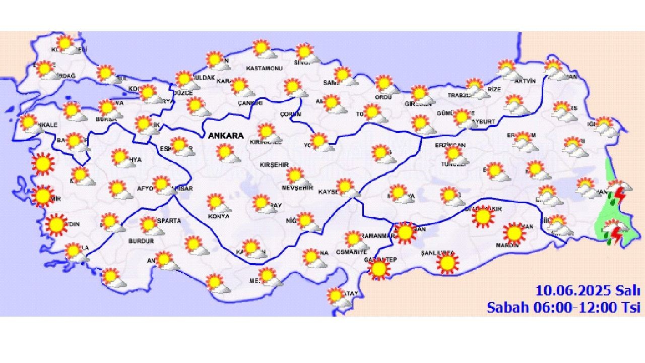 Meteoroloji yurt geneli hava durumu raporu geldi: Doğu Anadolu'da sağanak yağış bekleniyor... - Sayfa 3