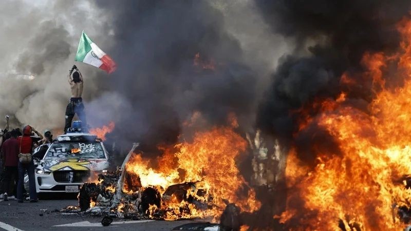 Los Angeles'ta protestolar giderek büyüyor! Donald Trump meydan okuyacak: Bugün çok önemli bir konuşma yapacağım! - Sayfa 3