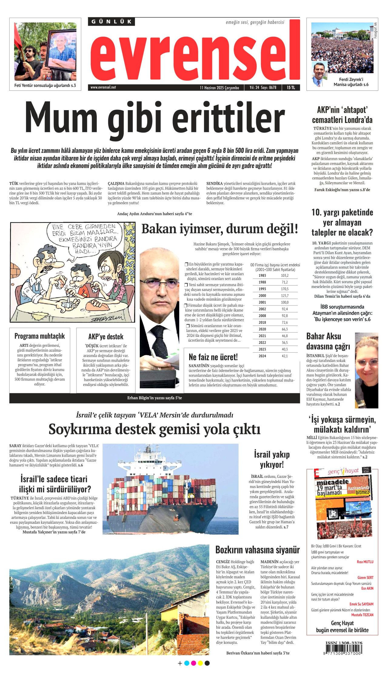 Siyaset üstü bir veda! Ferdi Zeyrek'in cenaze töreni manşetlerde... 11 Haziran Çarşamba gazete manşetleri - Sayfa 19