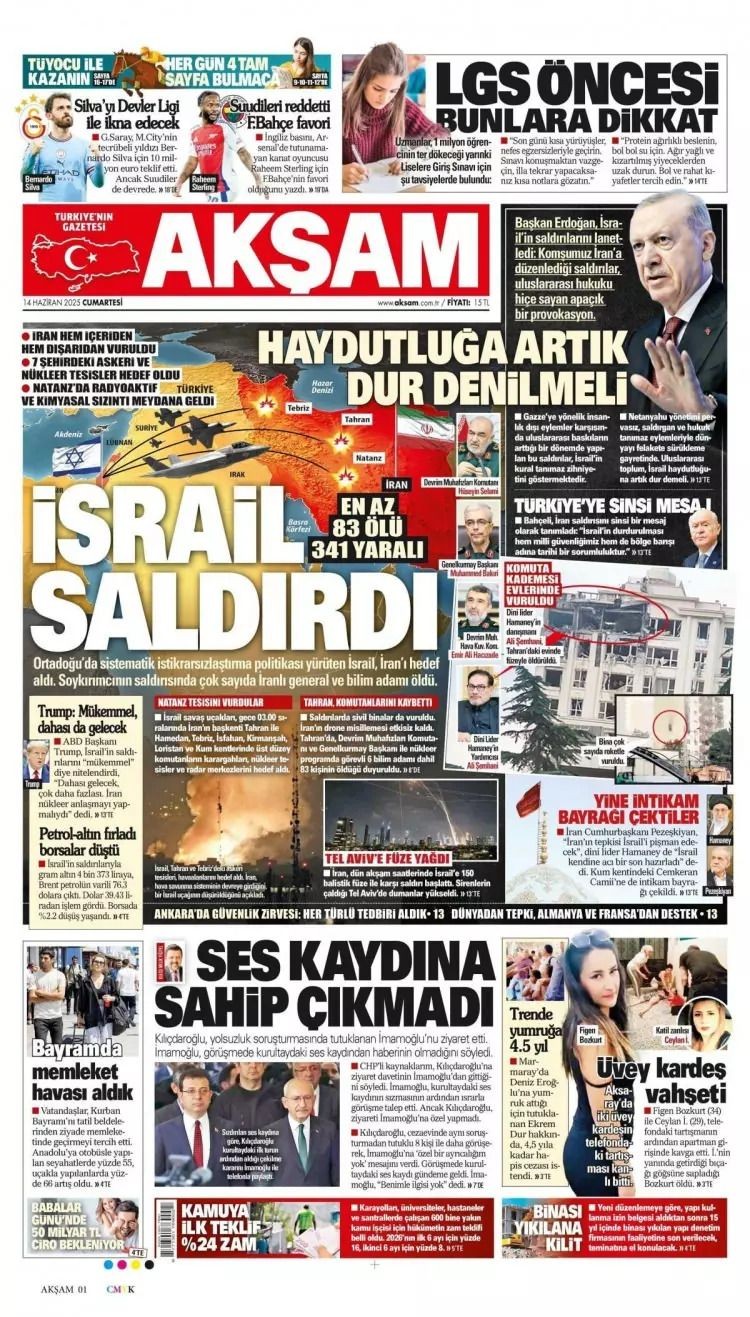 Haydut devlet İsrail dünyayı felakete sürüklüyor! İsrail ile İran arasındaki füze yağmuru manşetlerde - Sayfa 4