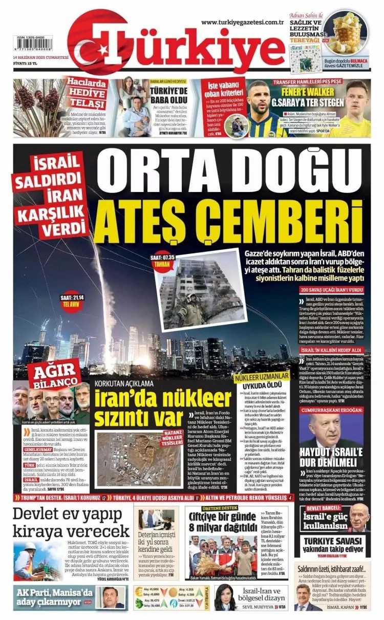 Haydut devlet İsrail dünyayı felakete sürüklüyor! İsrail ile İran arasındaki füze yağmuru manşetlerde - Sayfa 3