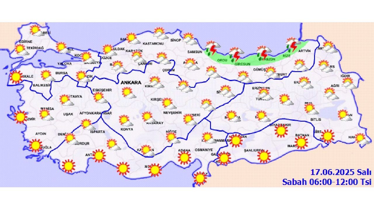 17 Haziran 2025 Salı yurt geneli hava durumu! Başta Ankara, İstanbul ve İzmir olmak üzere il il beklenen sıcaklıklar... - Sayfa 3